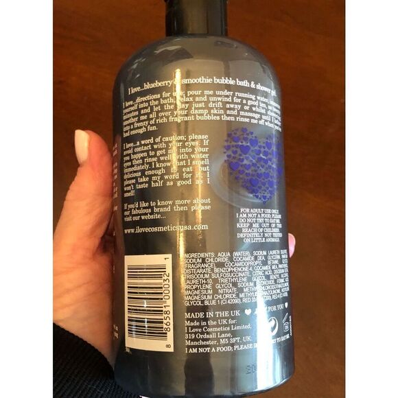 I LOVE ... - 🎉HP🎉NWT Blueberry & Smoothie Bubble Bath & Shower Gel. 16.9 fl. oz. - Picture 15 of 16